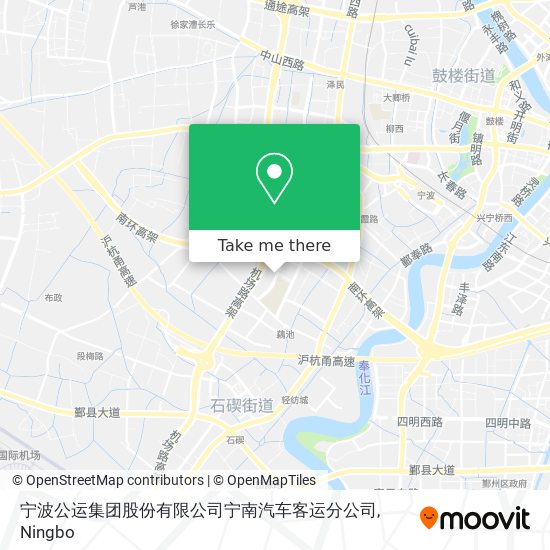 宁波公运集团股份有限公司宁南汽车客运分公司 map