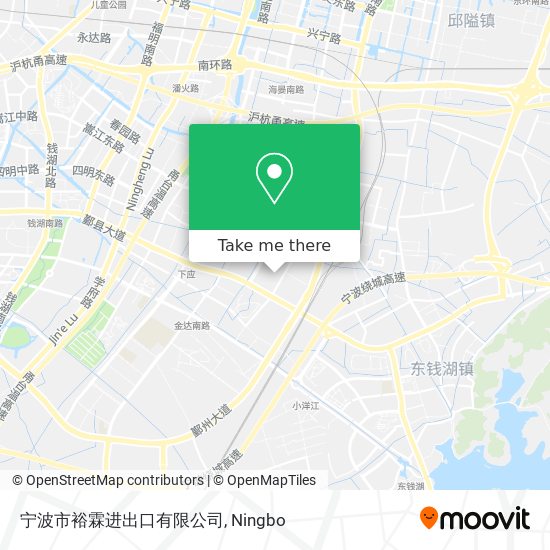 宁波市裕霖进出口有限公司 map