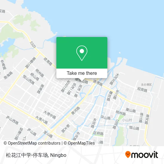 松花江中学-停车场 map