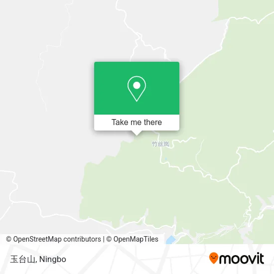玉台山 map