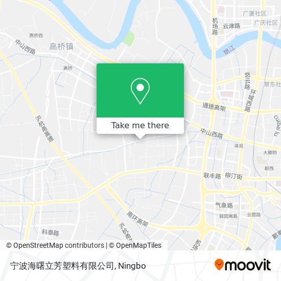 宁波海曙立芳塑料有限公司 map