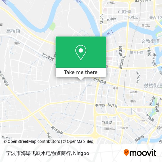 宁波市海曙飞跃水电物资商行 map