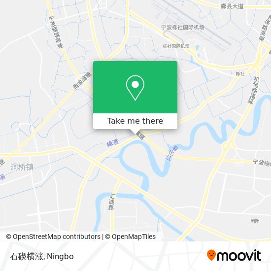 石碶横涨 map