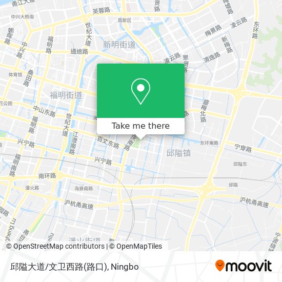 邱隘大道/文卫西路(路口) map