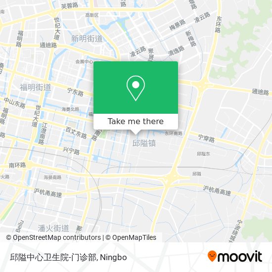 邱隘中心卫生院-门诊部 map