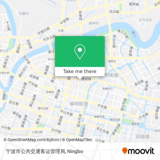 宁波市公共交通客运管理局 map