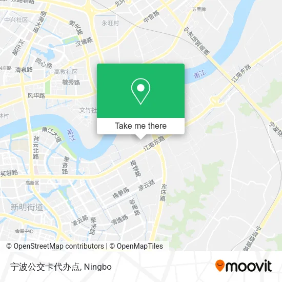宁波公交卡代办点 map