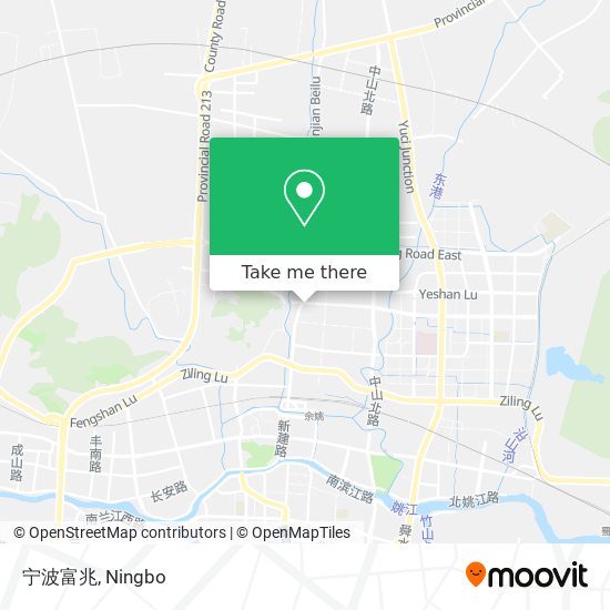 宁波富兆 map