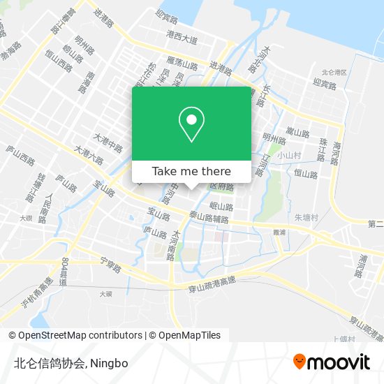 北仑信鸽协会 map