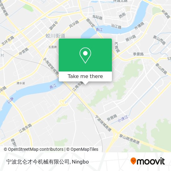 宁波北仑才今机械有限公司 map