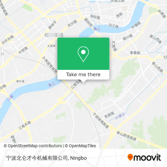 宁波北仑才今机械有限公司 map