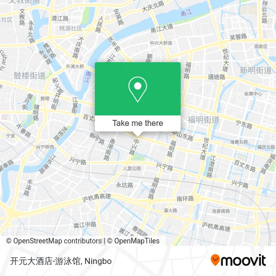 开元大酒店-游泳馆 map