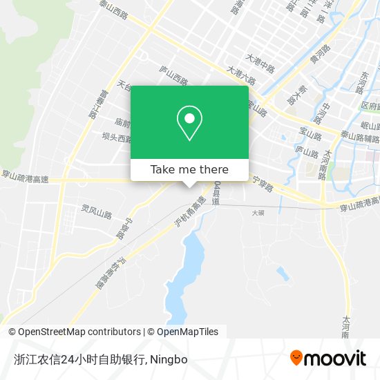 浙江农信24小时自助银行 map