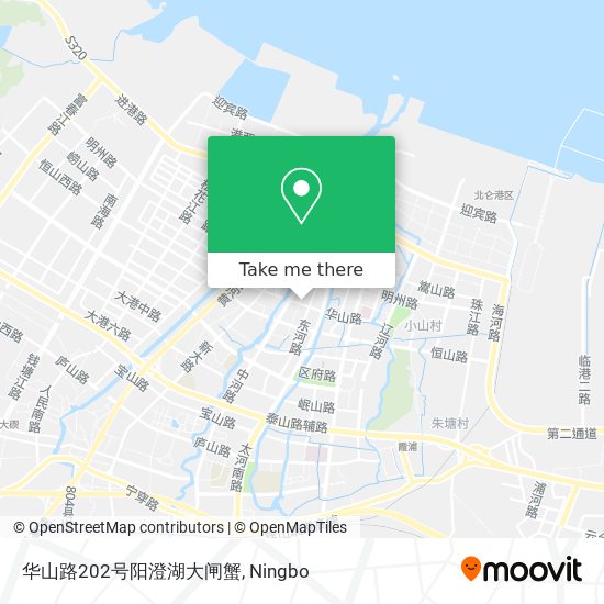 华山路202号阳澄湖大闸蟹 map