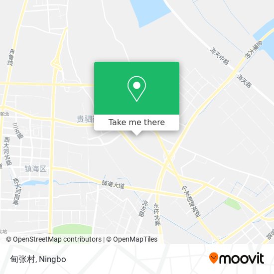 甸张村 map