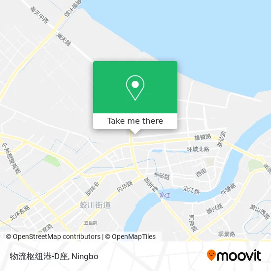 物流枢纽港-D座 map