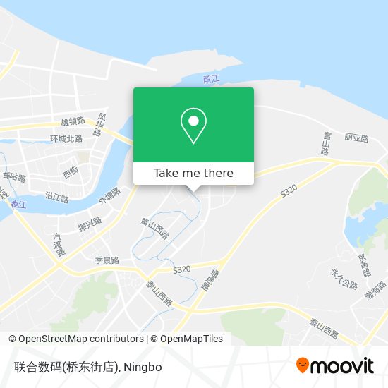 联合数码(桥东街店) map