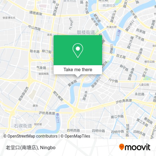 老堂口(南塘店) map