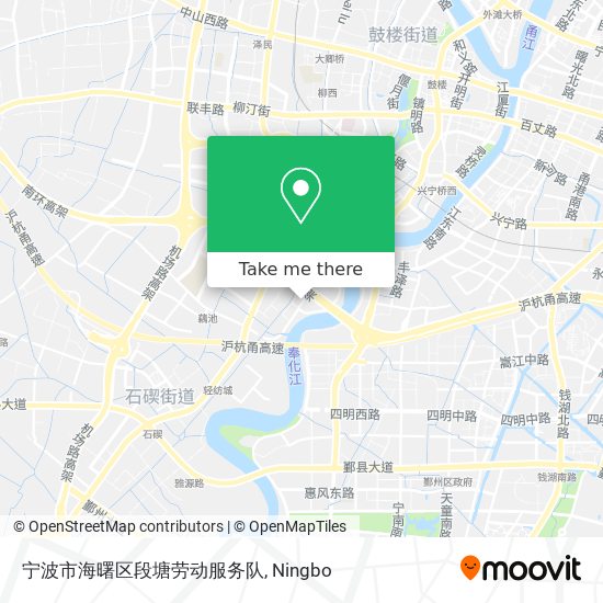 宁波市海曙区段塘劳动服务队 map