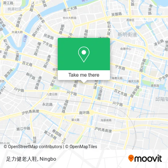足力健老人鞋 map
