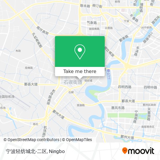 宁波轻纺城北-二区 map