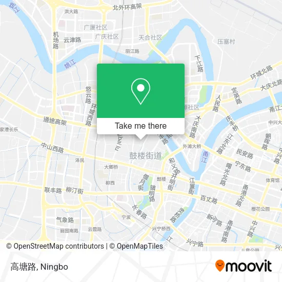 高塘路 map
