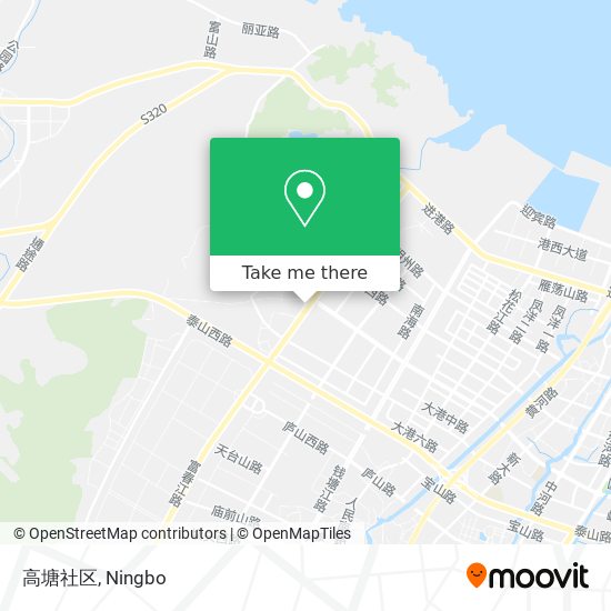 高塘社区 map