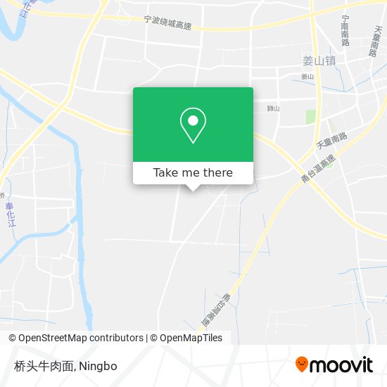 桥头牛肉面 map