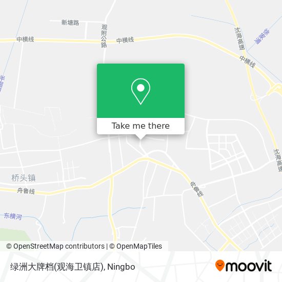 绿洲大牌档(观海卫镇店) map