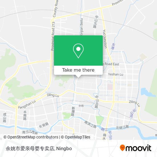 余姚市爱亲母婴专卖店 map