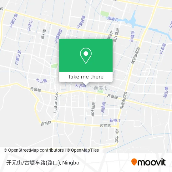 开元街/古塘车路(路口) map