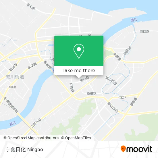 宁鑫日化 map