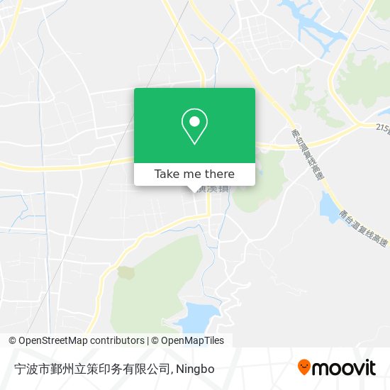 宁波市鄞州立策印务有限公司 map