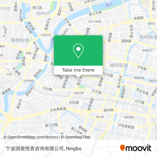 宁波国俊投资咨询有限公司 map