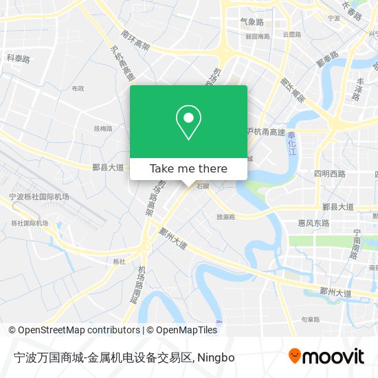 宁波万国商城-金属机电设备交易区 map