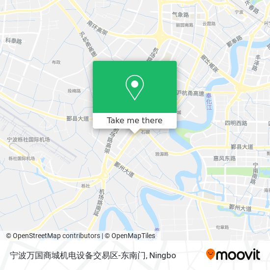 宁波万国商城机电设备交易区-东南门 map