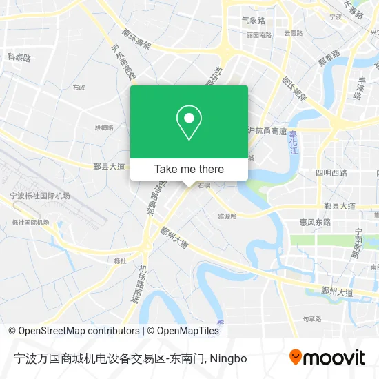 宁波万国商城机电设备交易区-东南门 map