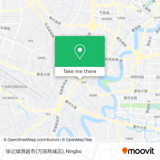 徐记烟酒超市(万国商城店) map