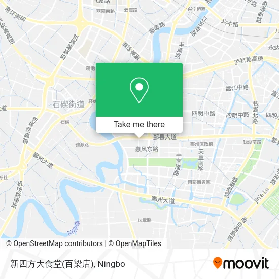 新四方大食堂(百梁店) map