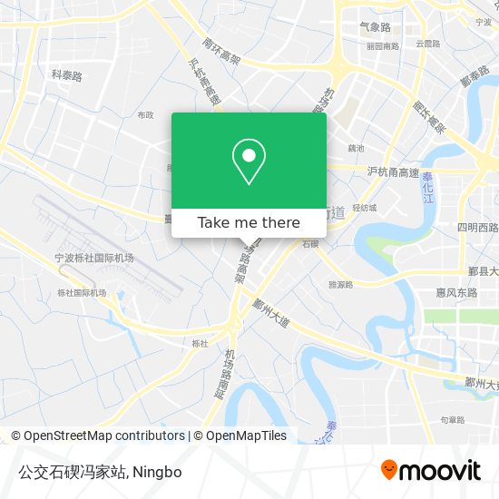 公交石碶冯家站 map