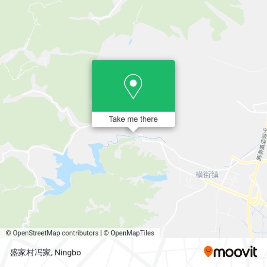 盛家村冯家 map