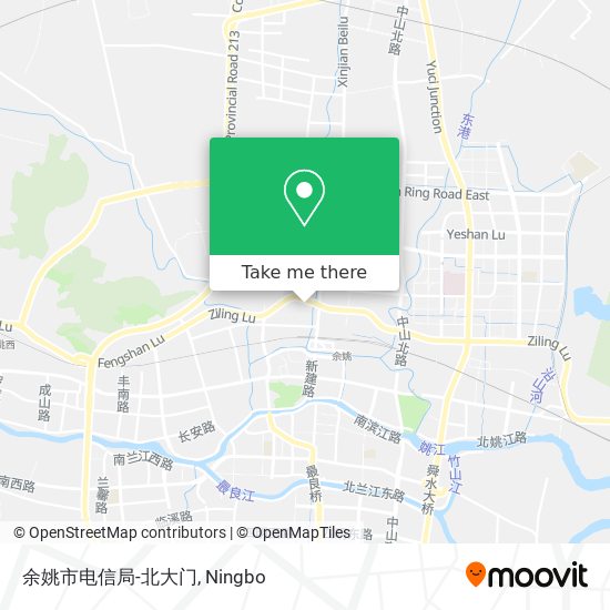 余姚市电信局-北大门 map