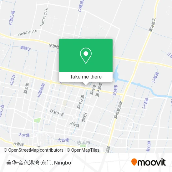 美华·金色港湾-东门 map