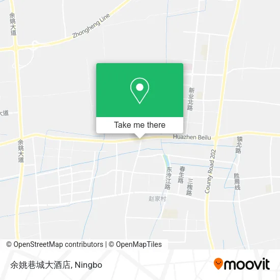 余姚巷城大酒店 map