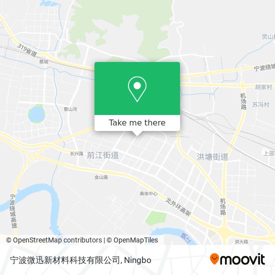 宁波微迅新材料科技有限公司 map