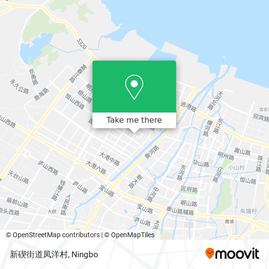新碶街道凤洋村 map