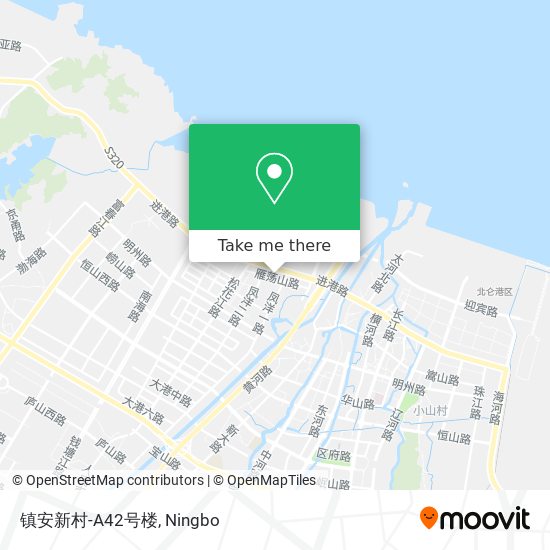 镇安新村-A42号楼 map