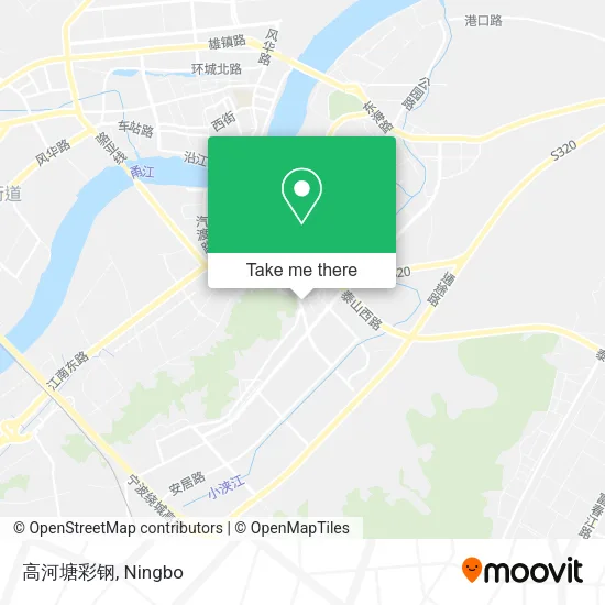 高河塘彩钢 map