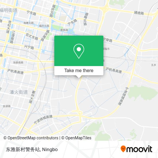 东雅新村警务站 map