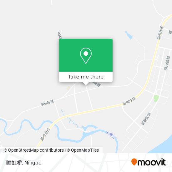 瞻虹桥 map